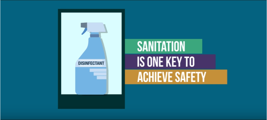 Sanitation is One Key to Achieve Safety